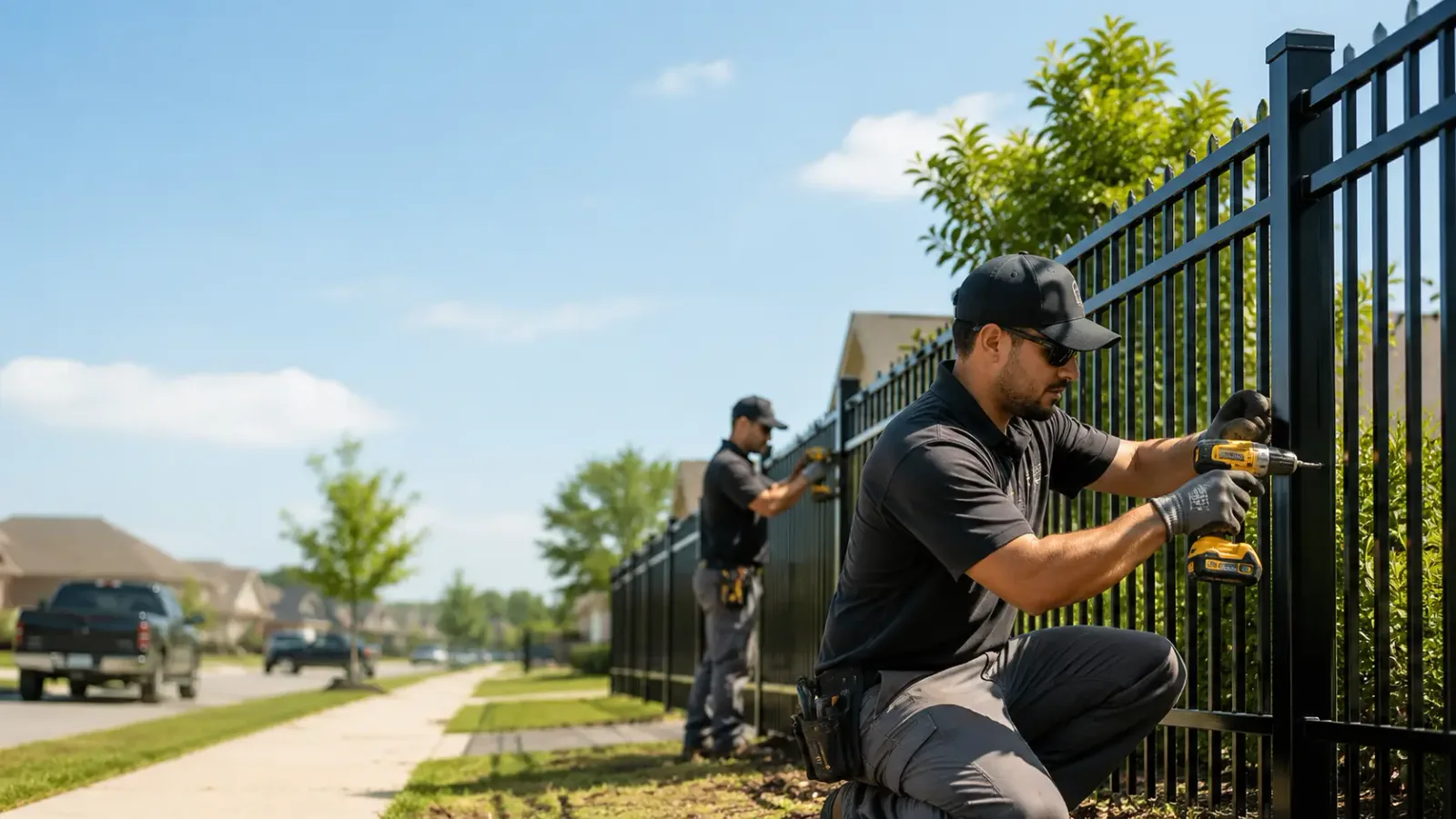 Metal Fence Installation in Macomb, OK